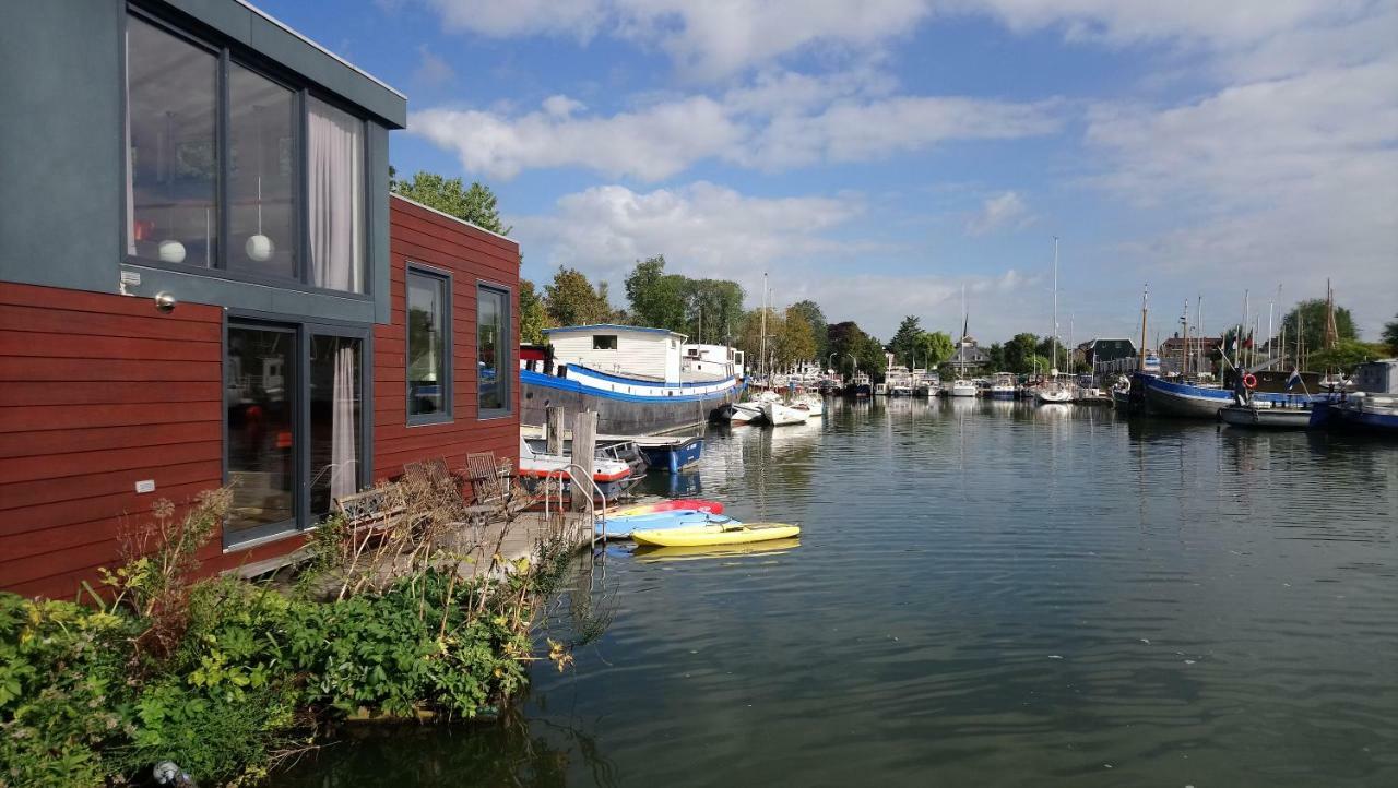 Houseboat Vliegenbos Bed & Breakfast Amsterdam Exterior photo